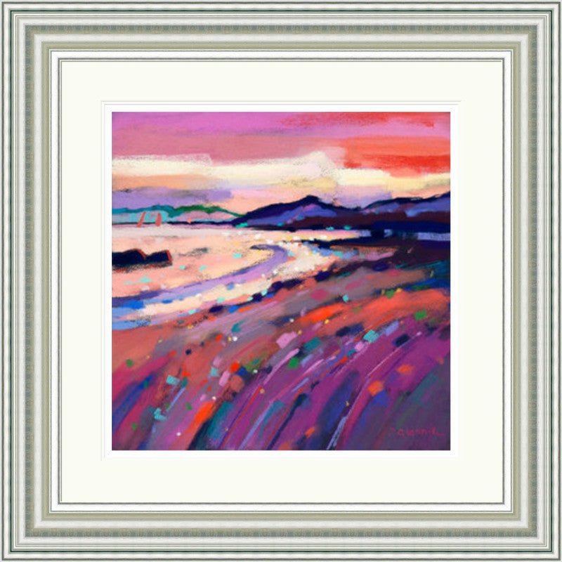 Sunset Sailing, Seamill by Pam Glennie