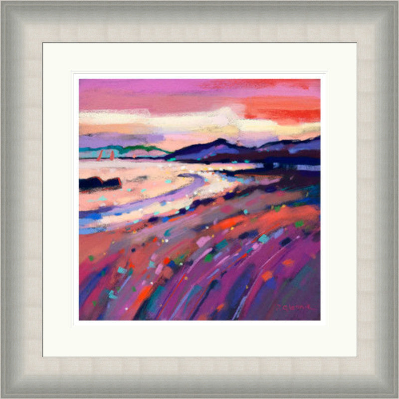 Sunset Sailing, Seamill by Pam Glennie
