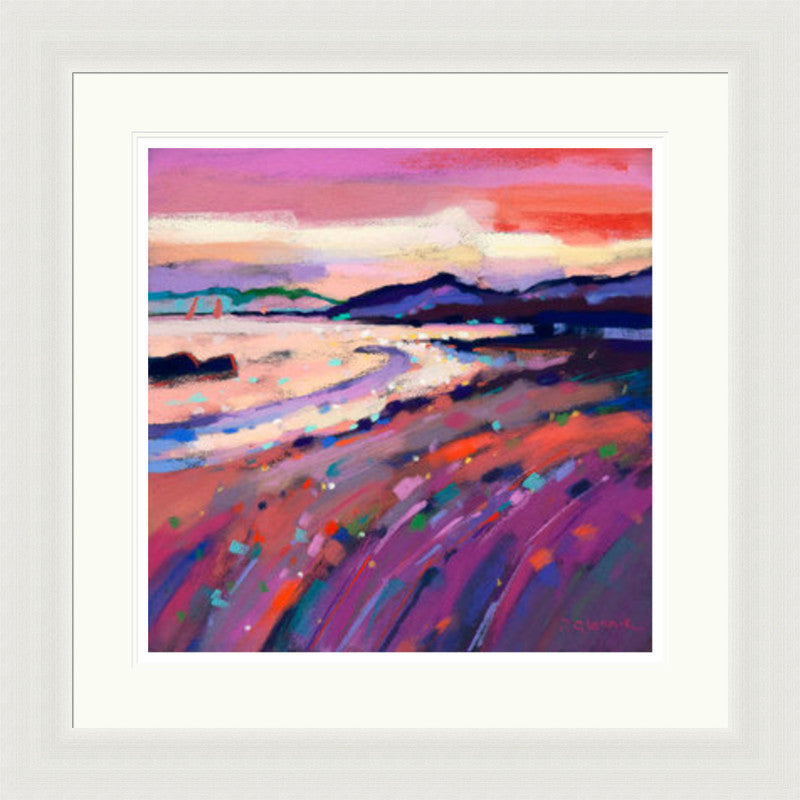 Sunset Sailing, Seamill by Pam Glennie