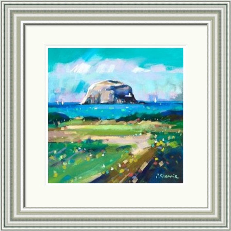 Summers Day, Bass Rock by Pam Glennie