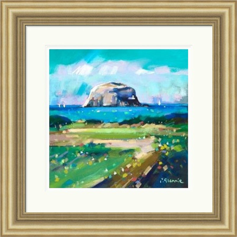 Summers Day, Bass Rock by Pam Glennie