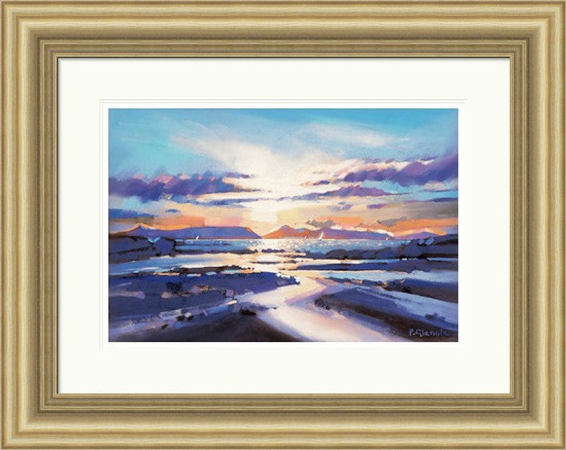 Coastal Sunset, Arisaig by Pam Glennie
