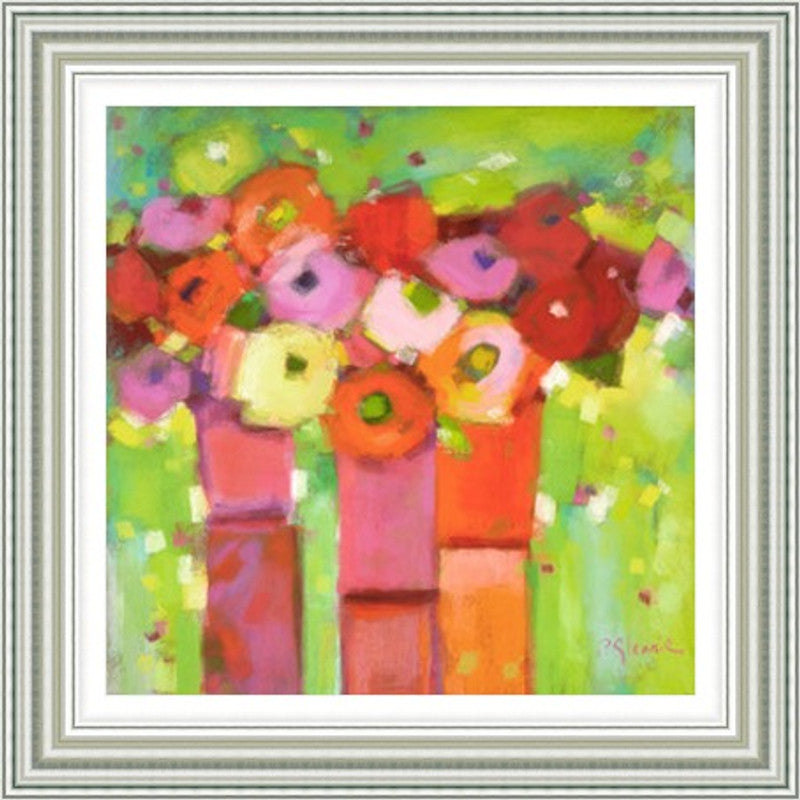 Trio of Summer Blooms by Pam Glennie