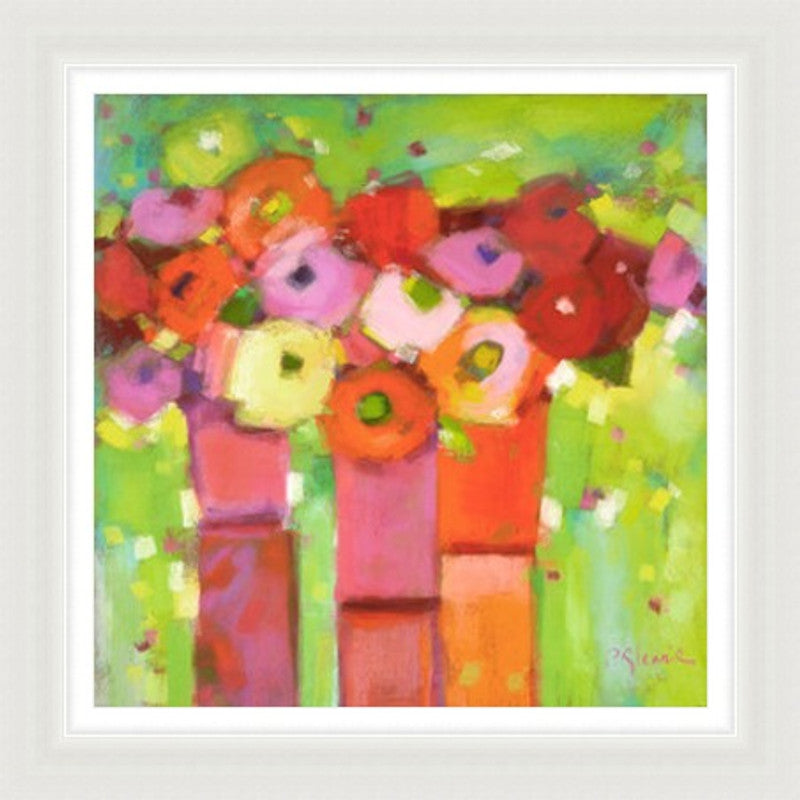Trio of Summer Blooms by Pam Glennie