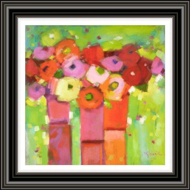 Trio of Summer Blooms by Pam Glennie