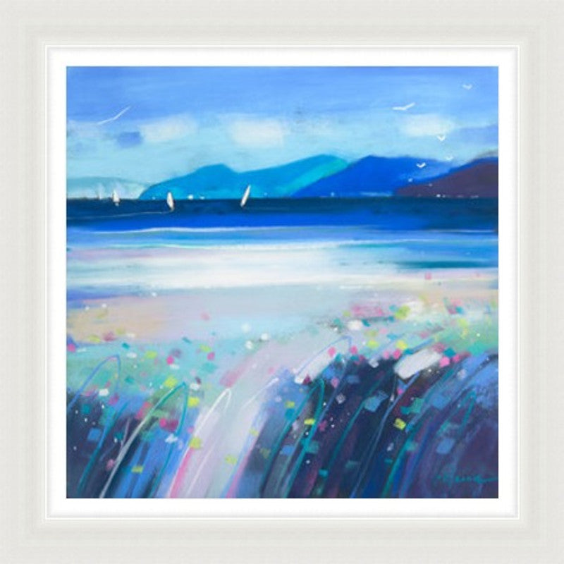 Blue Coast, Seamill by Pam Glennie