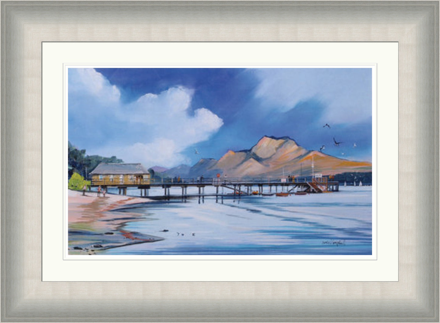 The Pier at Luss by Daniel Campbell