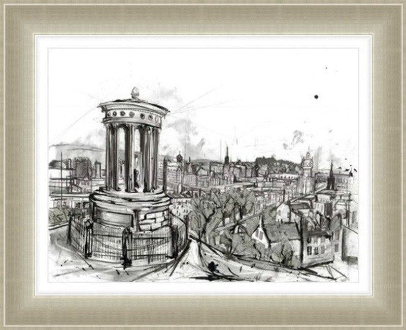 Calton Hill View by Liana Moran