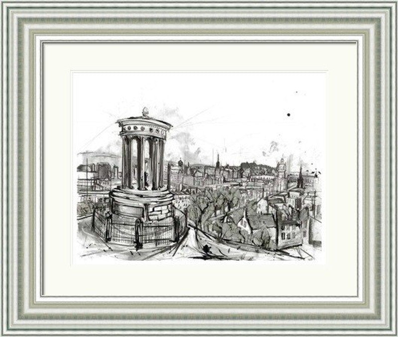 Calton Hill View by Liana Moran