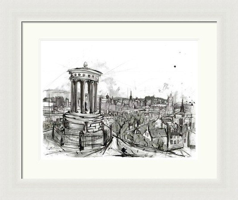 Calton Hill View by Liana Moran