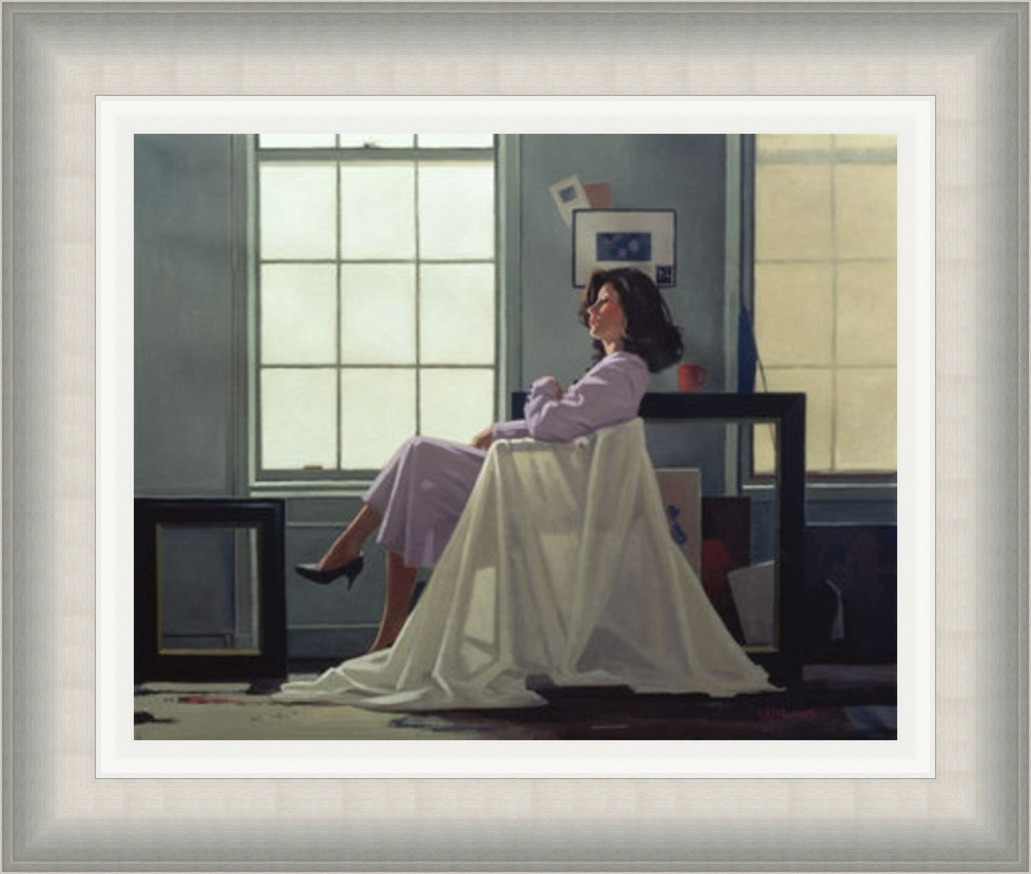 Winter Light and Lavender by Jack Vettriano