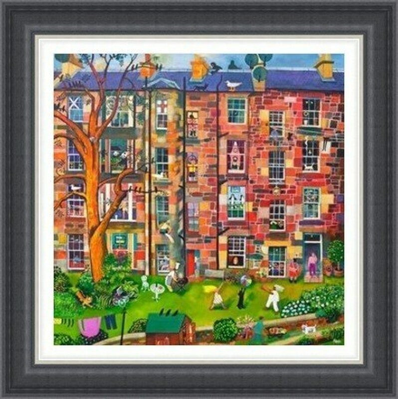 Glasgow Tenements by Rob Hain