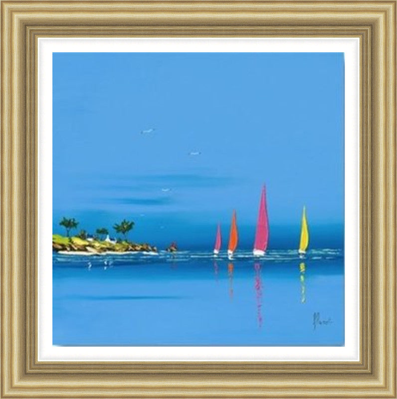 Jour de régate I by Frédéric Flanet