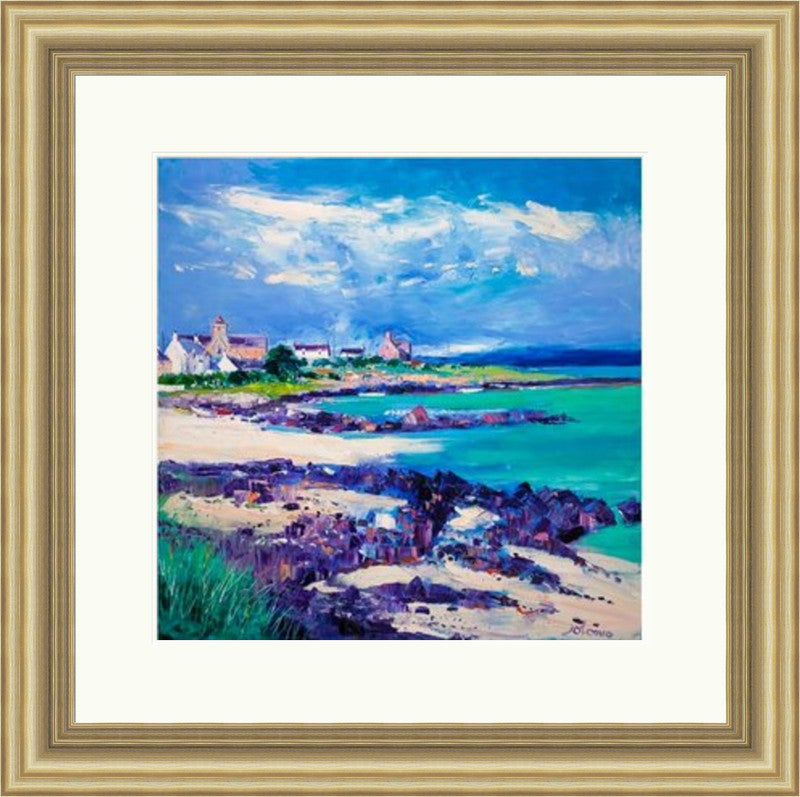 Summer Light at St Ronan's Bay, Iona by Jolomo