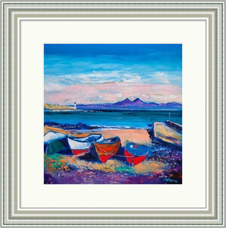 Beached Boats, Loch Indaal, Islay by Jolomo