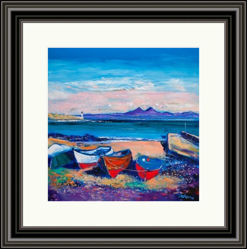 Beached Boats, Loch Indaal, Islay by Jolomo