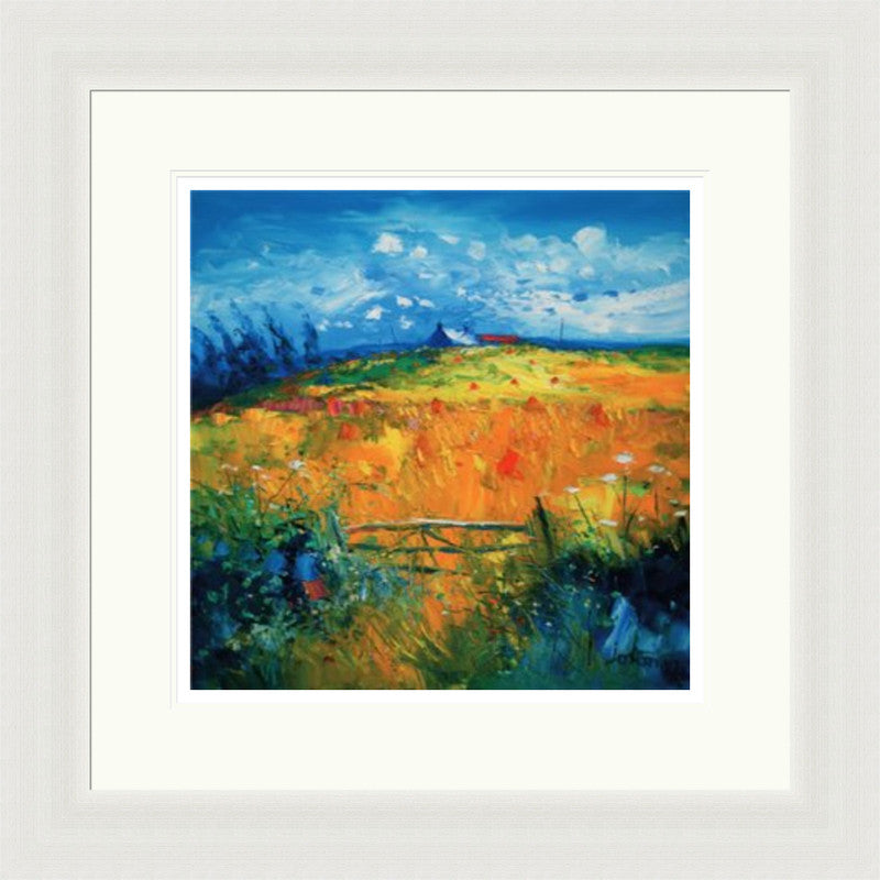 Hayfield, Isle of Gigha by Jolomo