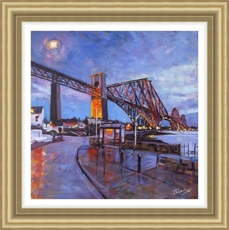 The Rail Bridge from North Queensferry by James Somerville Lindsay
