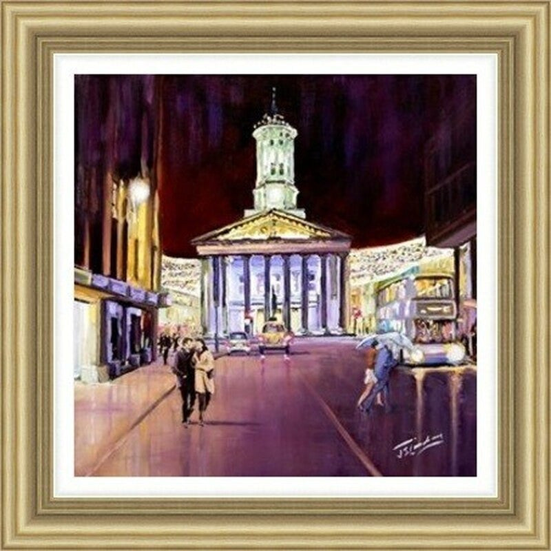 Evening, Royal Exchange Square by James Somerville Lindsay