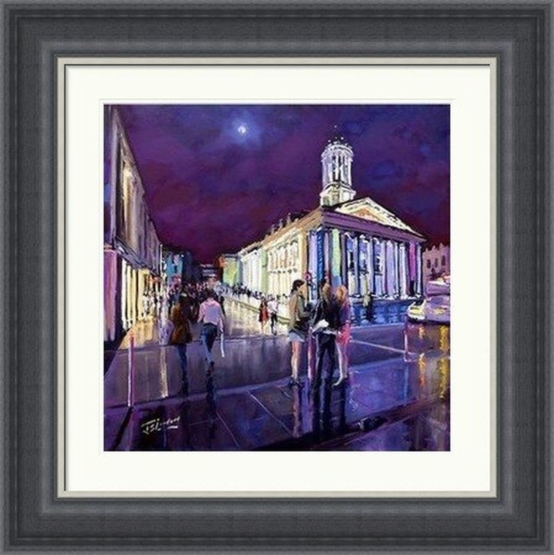 Royal Exchange Square Reflections by James Somerville Lindsay
