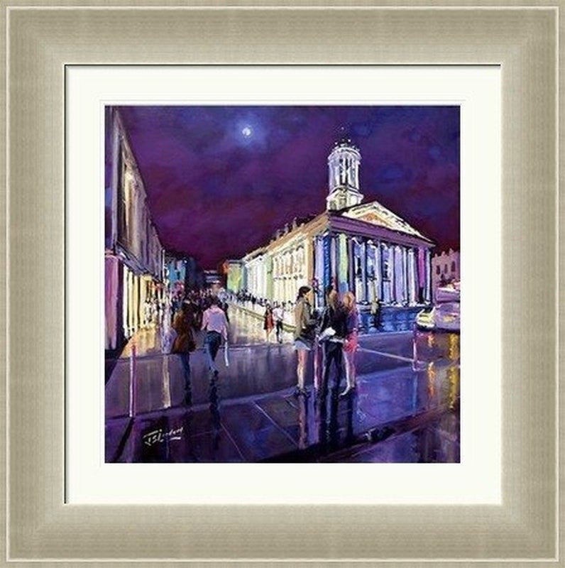 Royal Exchange Square Reflections by James Somerville Lindsay