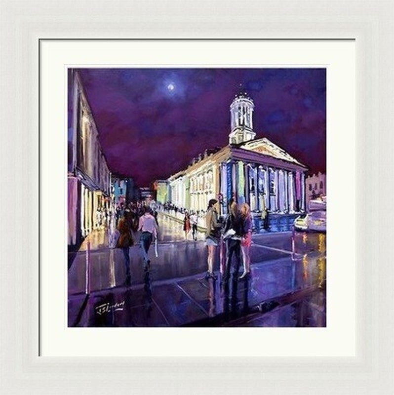 Royal Exchange Square Reflections by James Somerville Lindsay