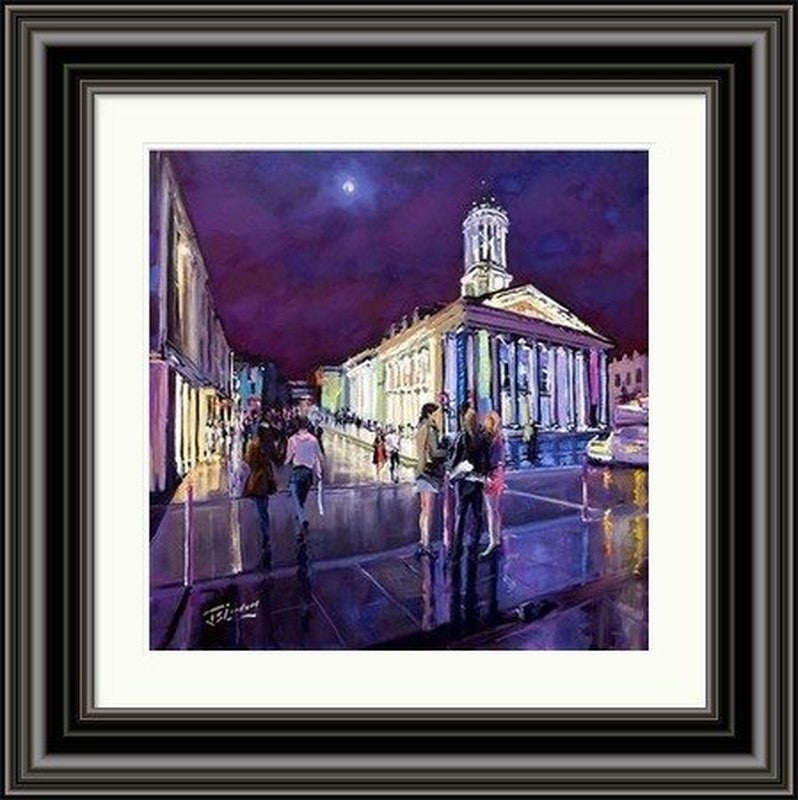 Royal Exchange Square Reflections by James Somerville Lindsay