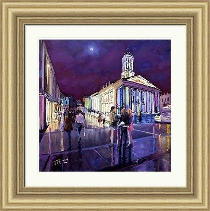 Royal Exchange Square Reflections by James Somerville Lindsay