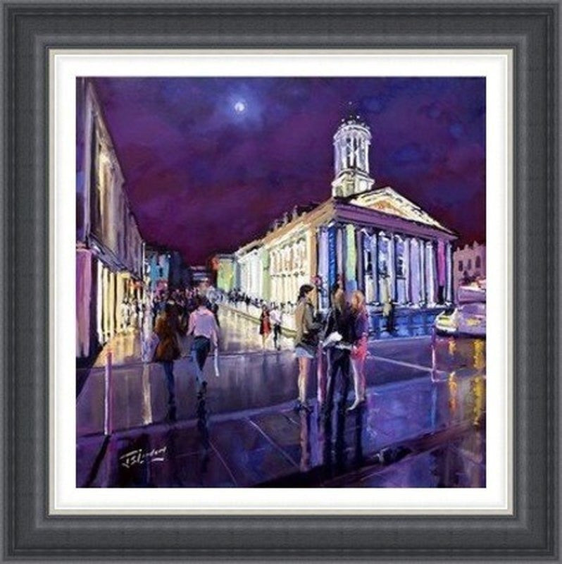 Royal Exchange Square Reflections by James Somerville Lindsay