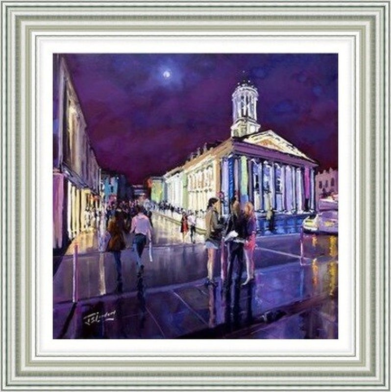 Royal Exchange Square Reflections by James Somerville Lindsay