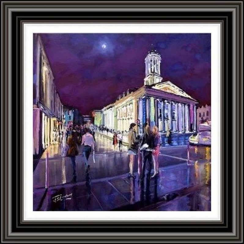 Royal Exchange Square Reflections by James Somerville Lindsay