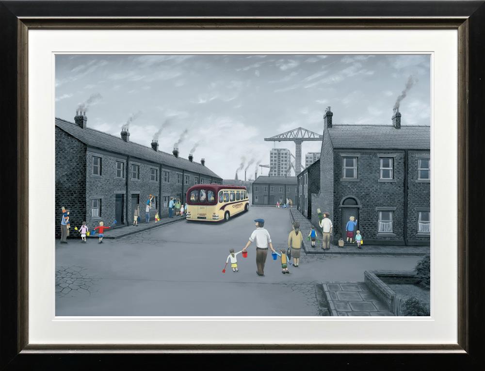 All Aboard For The Seaside Paper by Leigh Lambert