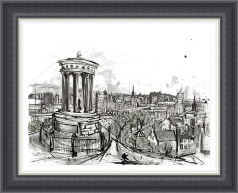 Calton Hill View by Liana Moran