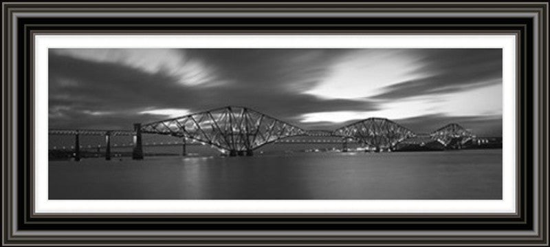 Forth Bridges - Black and White by Ian Marshall