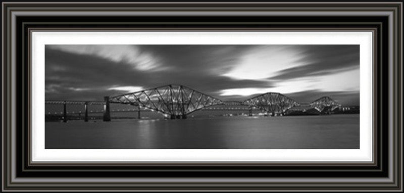 Forth Bridges - Black and White by Ian Marshall