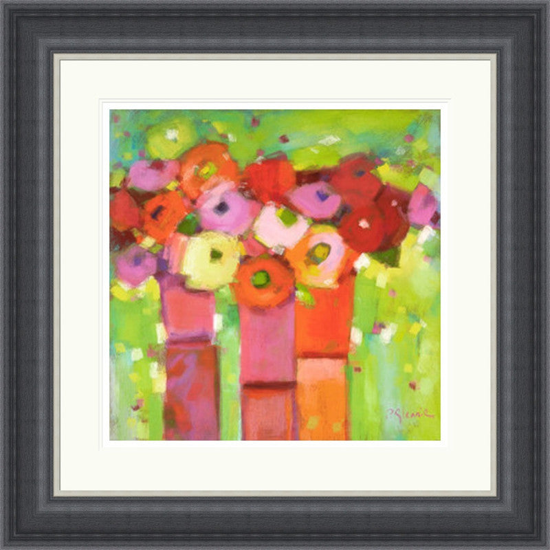 Trio of Summer Blooms by Pam Glennie