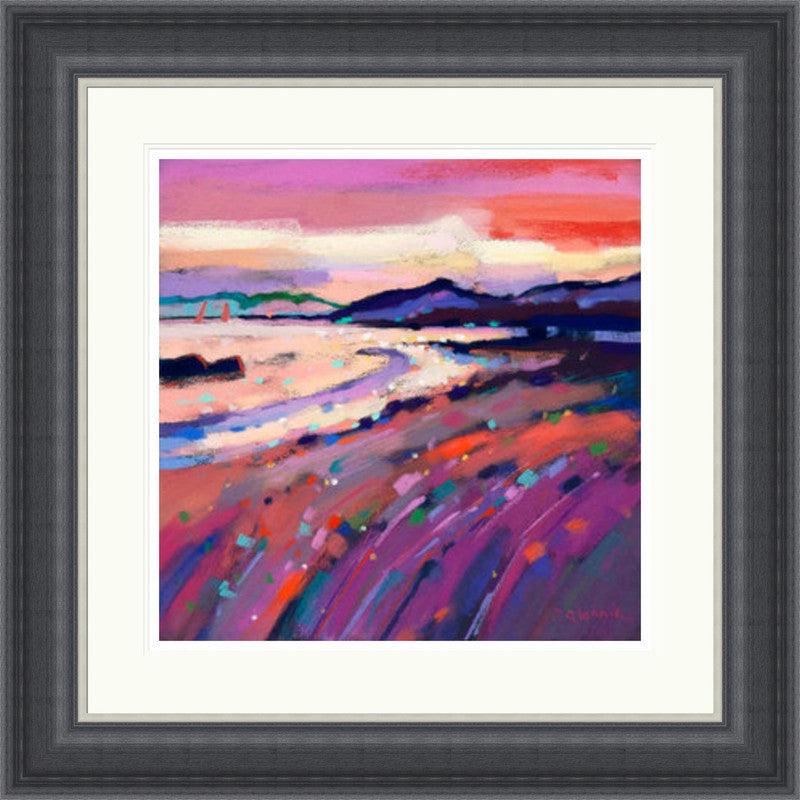 Sunset Sailing, Seamill by Pam Glennie