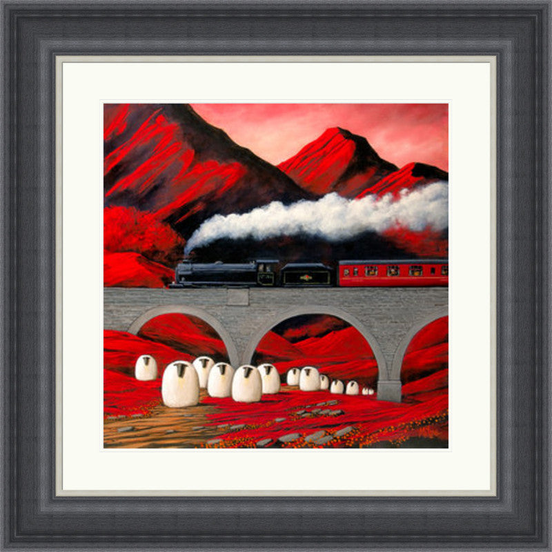 Train Spotters II by Stan Milne