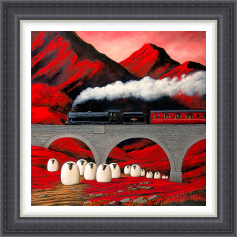 Train Spotters II by Stan Milne