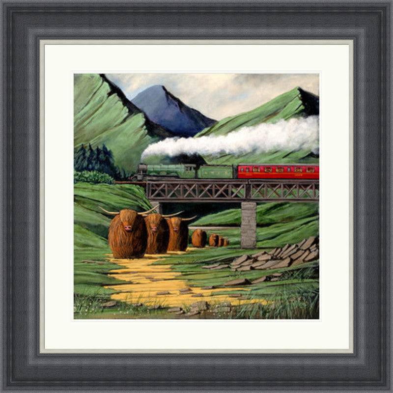Train Spotters III by Stan Milne