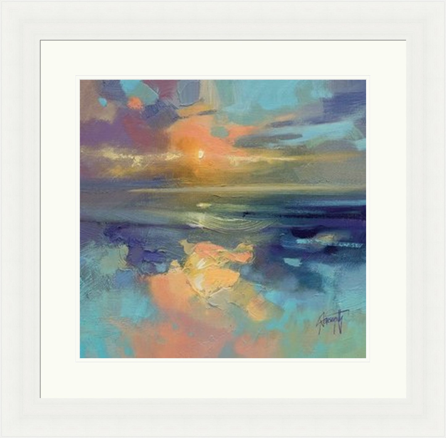 Cerulean Cyan Study by Scott Naismith