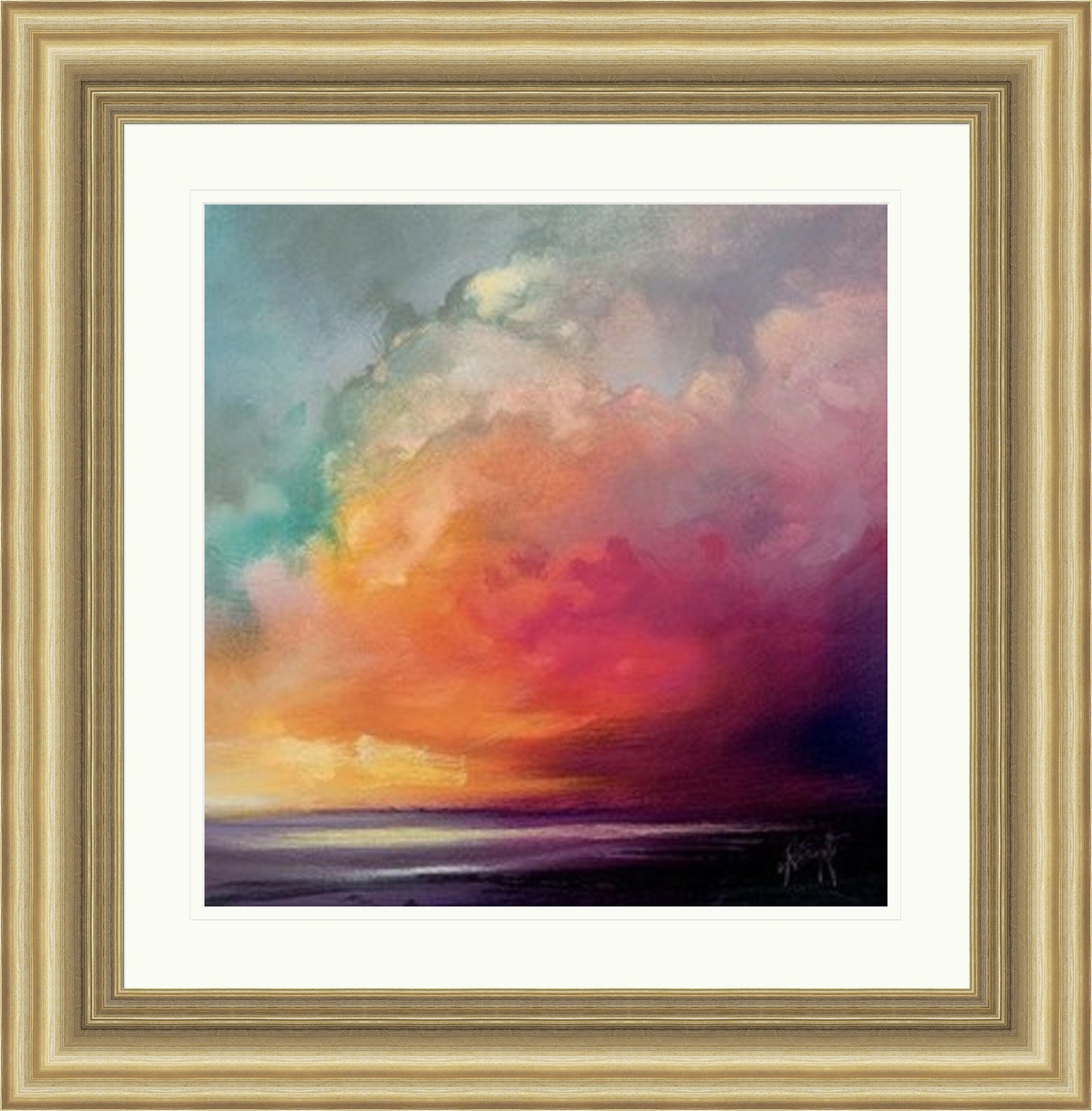 Sunset Cumulus Study 1 by Scott Naismith
