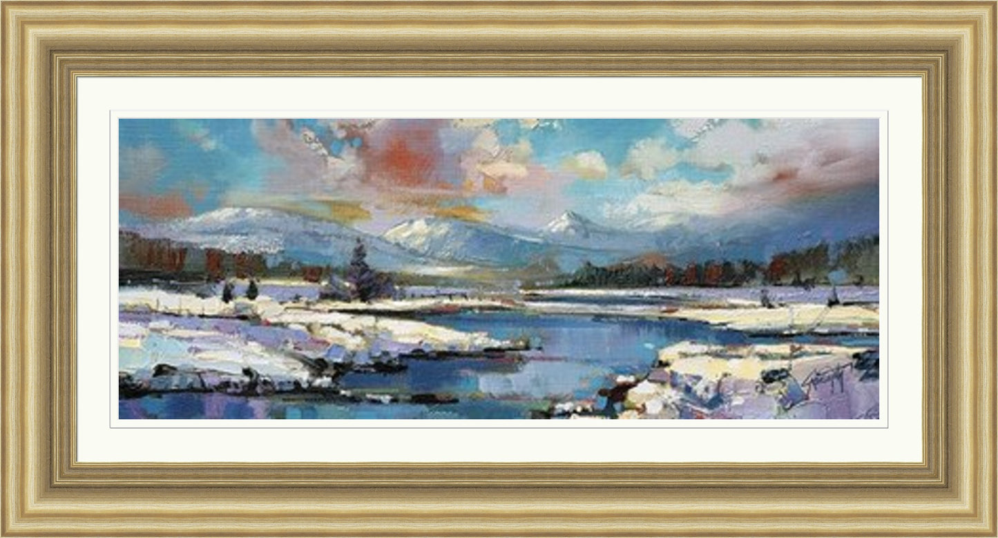 Glen Spean Snow by Scott Naismith