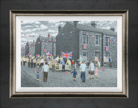Pride of Britain Canvas by Leigh Lambert