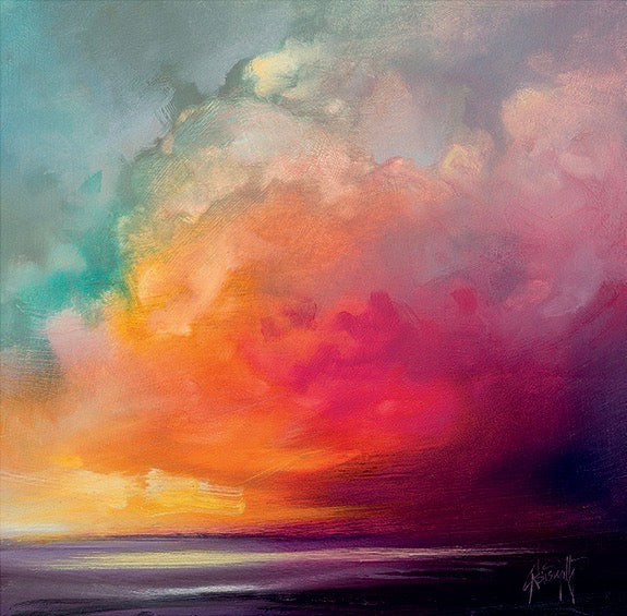 Sunset Cumulus Study 1 by Scott Naismith