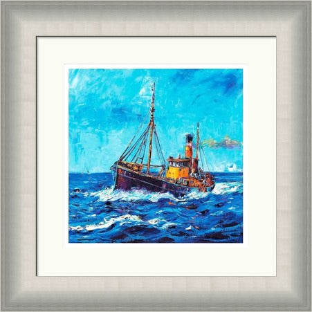 Chuggin Along (Signed Limited Edition) by Jean Feeney