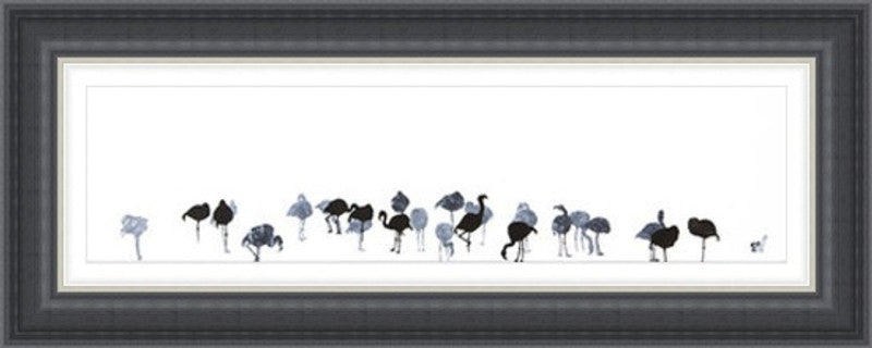 Flamingos by Sandra Vick