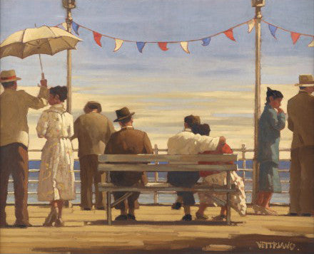 The Pier by Jack Vettriano