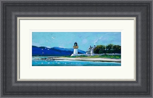 Corran Lighthouse, Loch Linnhe by Pam Glennie
