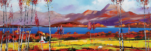 Loch Lomond In Autumn by Daniel Campbell